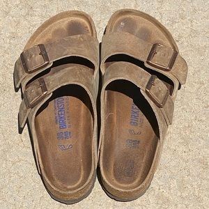 Birkenstock Arizona Oiled Leather Tobacco 38